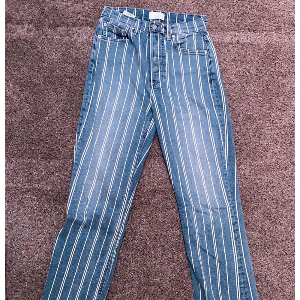 Boyish Pin Striped Jeans